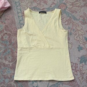 Yellow Brandy Melville Tank Top